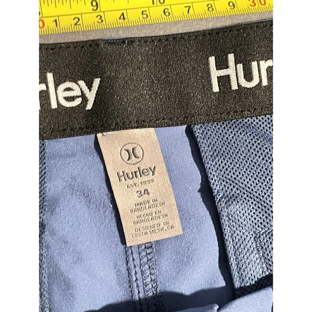 Hurley‎ Phantom Hybrid Walk Shorts Mens Size 30 Blue Stretch Performance